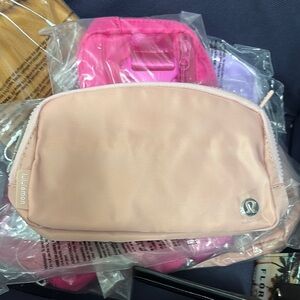 Lululemon Athletica Blush Pink Cosmetic Bag